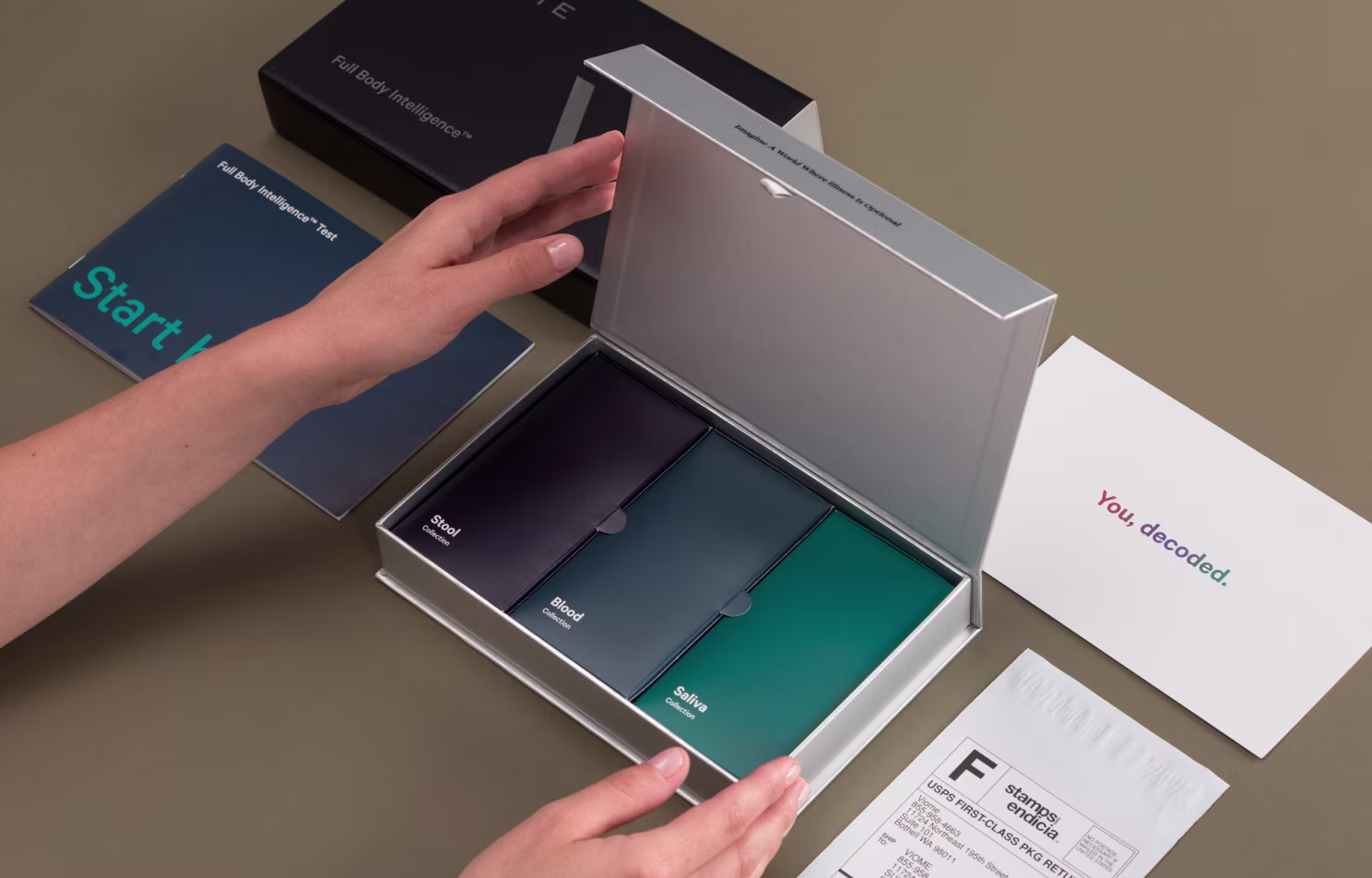 Viome Test Kit - Easy at-home testing process