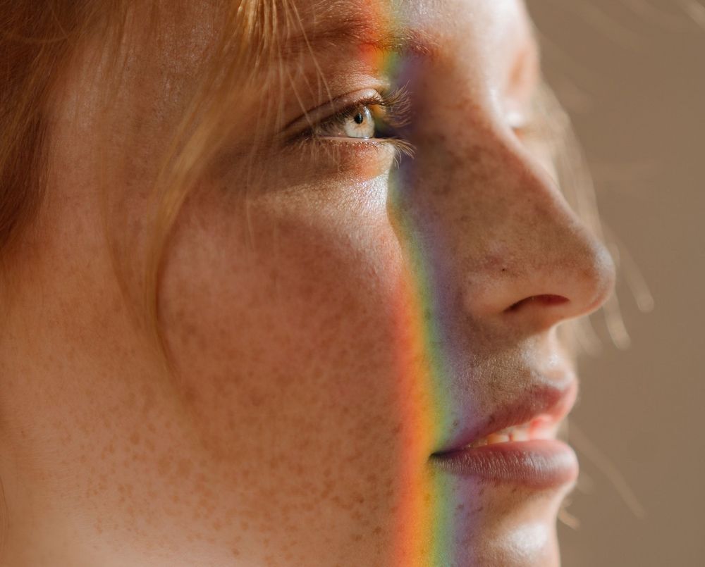 glowing skin