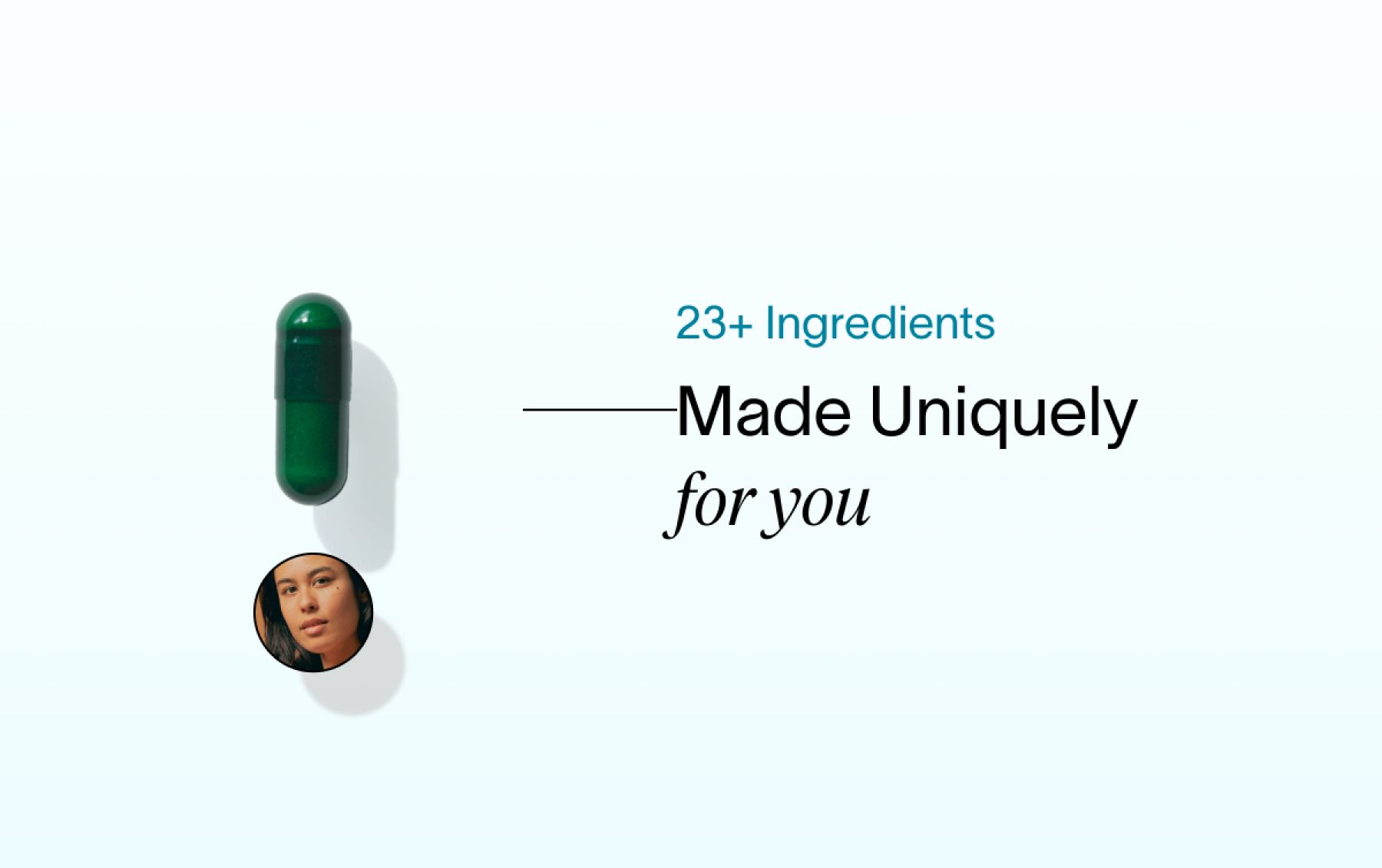 Personalized health product capsule