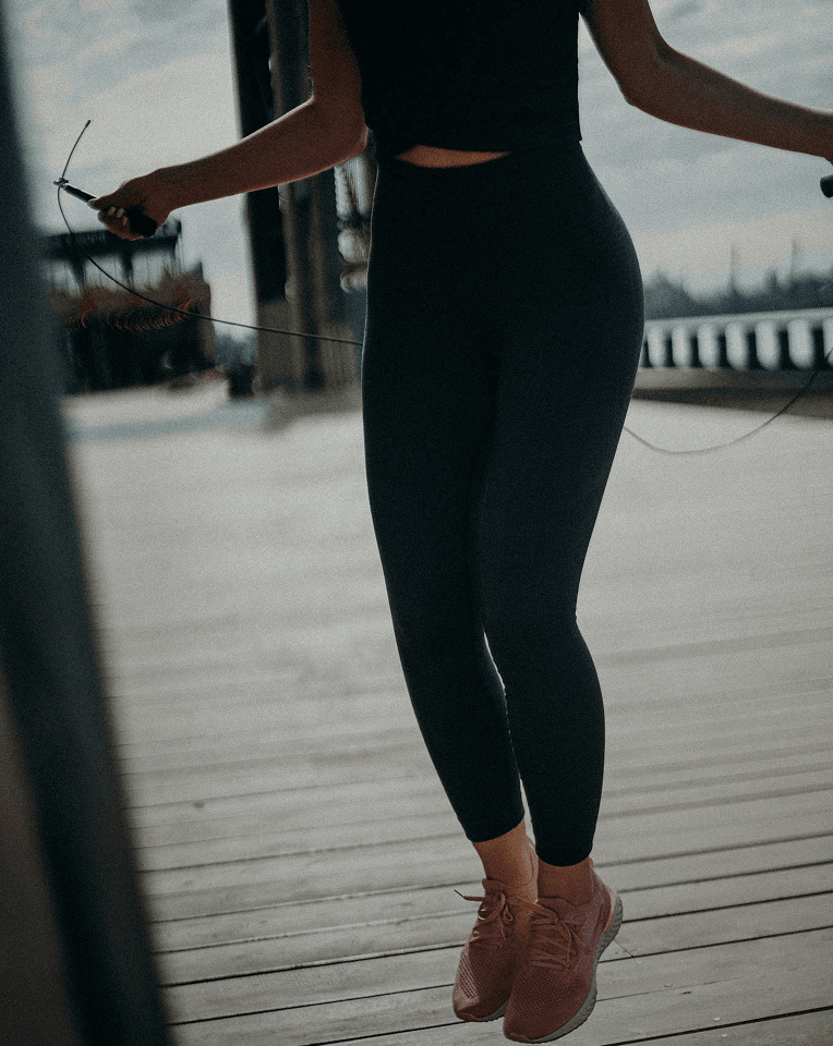 Woman in athletic wear